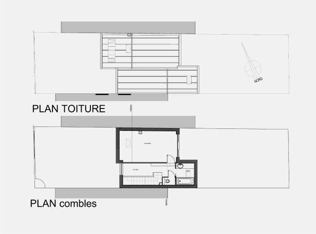 Plans toiture + combles