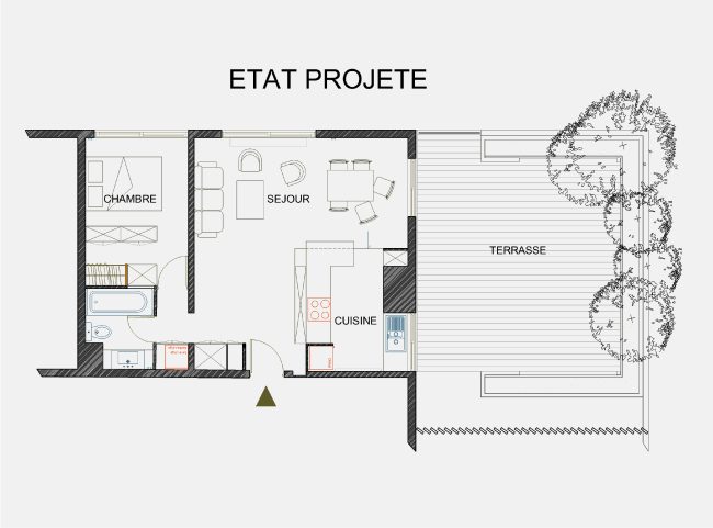 État projeté